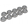 F605-RS 5x14x5mm Flanged ABEC7 Bearing w/ Rubber Seals