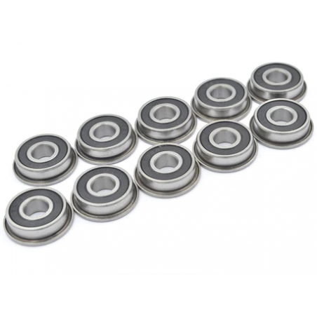 F695-2RS 5x13x4mm Flanged ABEC7 Bearing w/ Rubber Seals