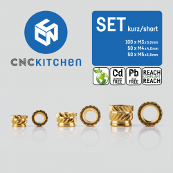 CNC Kitchen Threaded Inserts