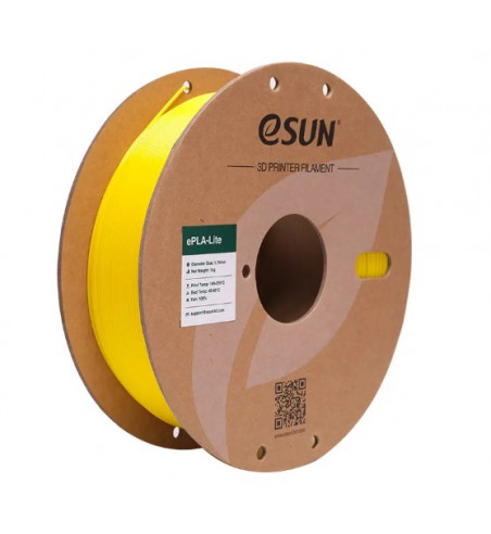 eSUN PLA-Lite Yellow 3D Filament 1.75mm 1kg