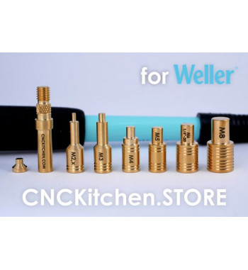 CNC Kitchen Soldering Tips Weller