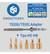 CNC Kitchen TS100/101 Soldering Adapter + Tips Set