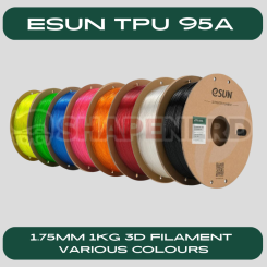 eSUN TPU 95A Flexible Filament 1.75mm 1kg