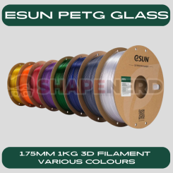 eSUN PETG Translucent 3D Filament 1.75mm 1kg