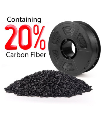 iSANMATE ABS Carbon Fibre 3D Filament 1.75mm 1kg