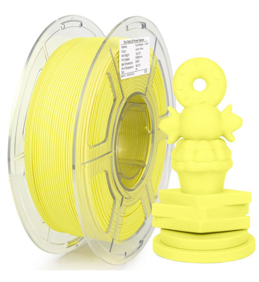 iSANMATE High Speed Matte PLA Lemon Yellow 3D Filament 1.75mm 1kg