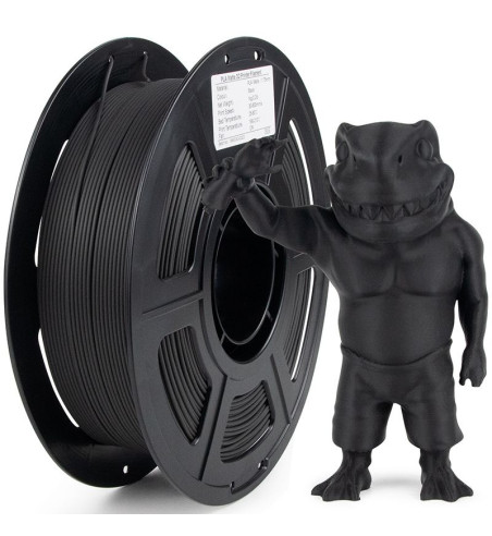 iSANMATE High Speed Matte PLA Black 3D Filament 1.75mm 1kg