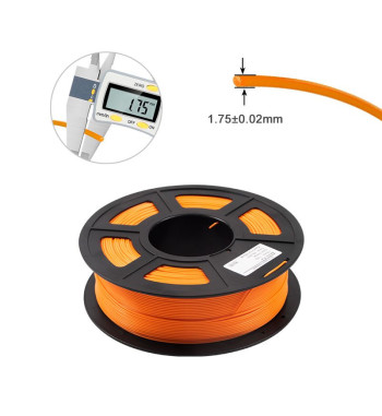 iSANMATE ASA Orange 3D Filament 1.75mm 1kg