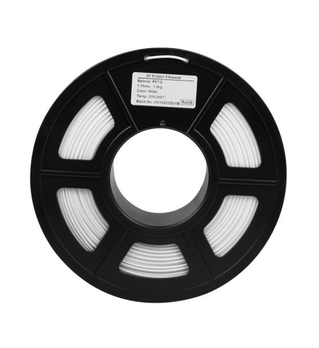 iSANMATE PETG White 3D Filament 1.75mm 1kg