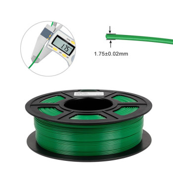 iSANMATE PETG Green 3D Filament 1.75mm 1kg