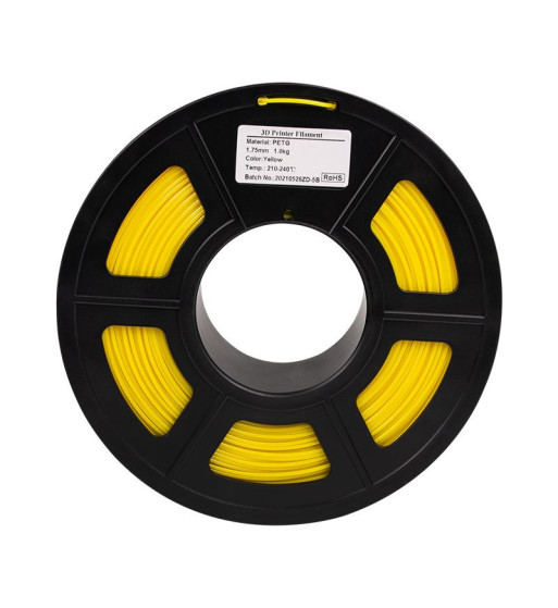 iSANMATE PETG Yellow 3D Filament 1.75mm 1kg