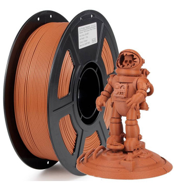 iSANMATE PETG Carbon Fibre Orange 3D Filament 1.75mm 1kg