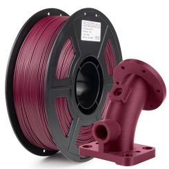 iSANMATE PETG Carbon Fibre Red 3D Filament 1.75mm 1kg