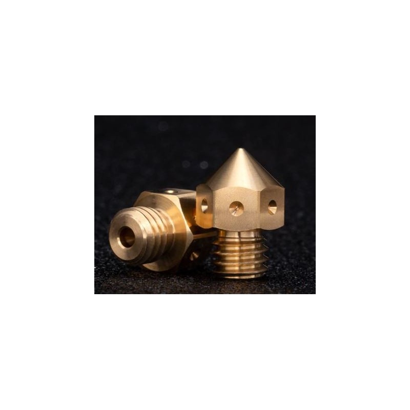 Pack of 10 x MK8 Brass Nozzle (M6 thread)