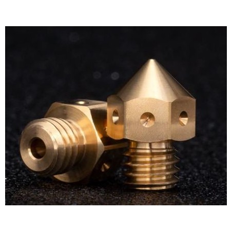 Pack of 10 x MK8 Brass Nozzle (M6 thread)