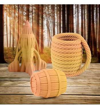 iSANMATE PLA Wood Rainbow 3D Filament 1.75mm 1kg