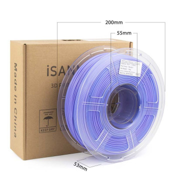 iSANMATE PLA+ Gradient Blue Purple 3D Filament 1.75mm 1kg