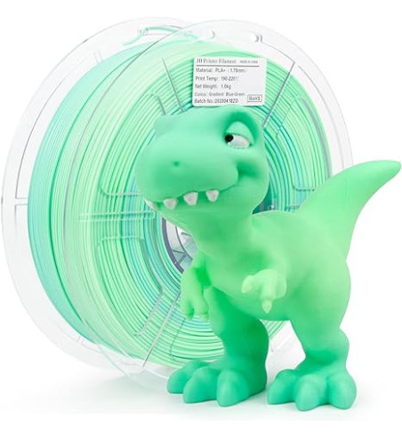 iSANMATE PLA+ Gradient Blue Green 3D Filament 1.75mm 1kg