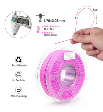 iSANMATE PLA+ Gradient Pink Purple 3D Filament 1.75mm 1kg