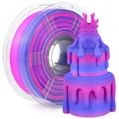 iSANMATE PLA+ Gradient Pink Purple Blue 3D Filament 1.75mm 1kg