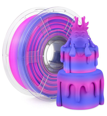 iSANMATE PLA+ Gradient Pink Purple Blue 3D Filament 1.75mm 1kg