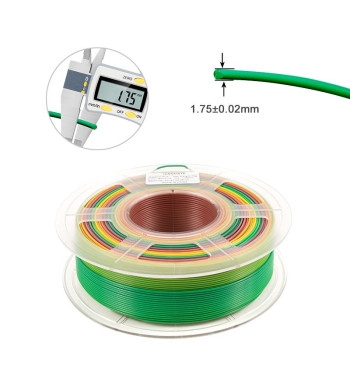 iSANMATE PLA Rainbow 3D Filament 1.75mm 1kg