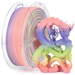 iSANMATE PLA High Speed Rainbow 3D Filament 1.75mm 1kg