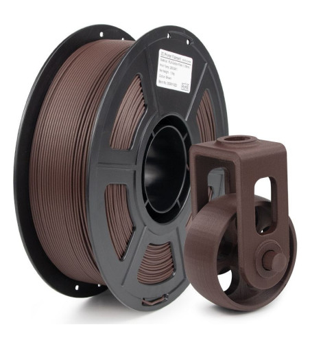 iSANMATE PLA Carbon Fibre Brown 3D Filament 1.75mm 1kg