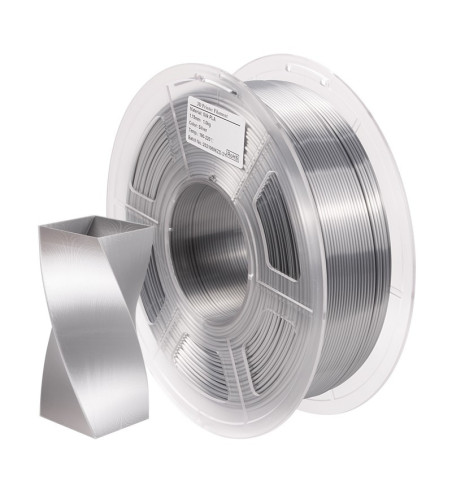 iSANMATE PLA Silk Silver 3D Filament 1.75mm 1kg