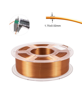 iSANMATE PLA Silk Copper 3D Filament 1.75mm 1kg