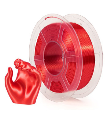 iSANMATE PLA Silk Red 3D Filament 1.75mm 1kg