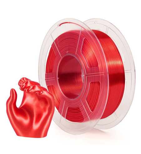 iSANMATE PLA Silk Red 3D Filament 1.75mm 1kg