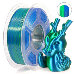 iSANMATE PLA Silk Dual Blue Green 3D Filament 1.75mm 1kg