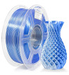 iSANMATE PLA Silk Dual Blue Silver 3D Filament 1.75mm 1kg