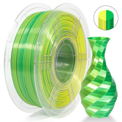 iSANMATE PLA Silk Dual Gold Green 3D Filament 1.75mm 1kg