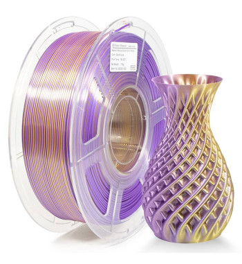 iSANMATE PLA Silk Dual Gold Purple 3D Filament 1.75mm 1kg