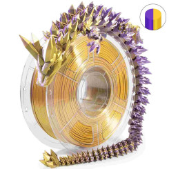 iSANMATE PLA Silk Dual Gold Purple 3D Filament 1.75mm 1kg