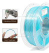 iSANMATE PLA Silk Dual Lake Green Silver 3D Filament 1.75mm 1kg