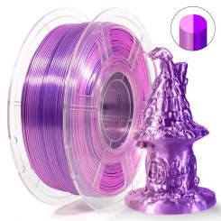 iSANMATE PLA Silk Dual Pink Purple 3D Filament 1.75mm 1kg