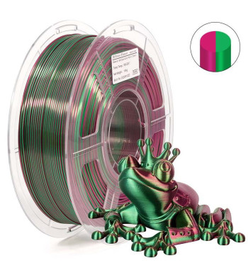 iSANMATE PLA Silk Dual Red Green 3D Filament 1.75mm 1kg