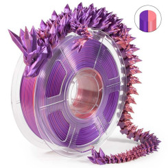 iSANMATE PLA Silk Dual Red Purple 3D Filament 1.75mm 1kg