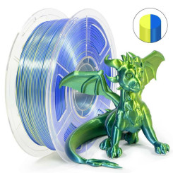 iSANMATE PLA Silk Dual Yellow Blue 3D Filament 1.75mm 1kg