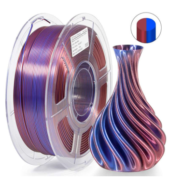 iSANMATE PLA Silk Dual Blue Red 3D Filament 1.75mm 1kg