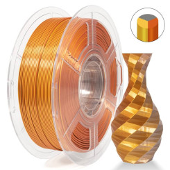 iSANMATE PLA Silk Tri Gold Silver Copper 3D Filament 1.75mm 1kg