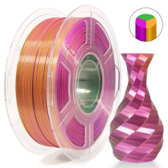 iSANMATE PLA Silk Tri Purple Green Gold 3D Filament 1.75mm 1kg