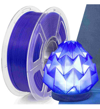 iSANMATE PLA Clear Blue 3D Filament 1.75mm 1kg