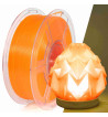 iSANMATE PLA Clear Orange 3D Filament 1.75mm 1kg