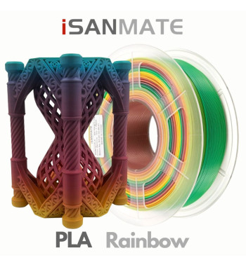 iSANMATE PLA Rainbow 3D Filament 1.75mm 1kg