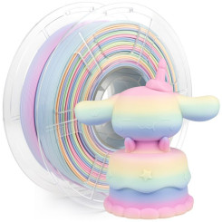 iSANMATE PLA High Speed Rainbow Frosting Cake 3D Filament 1.75mm 1kg