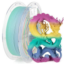 iSANMATE PLA High Speed Matte Rainbow Grape Crush 3D Filament 1.75mm 1kg